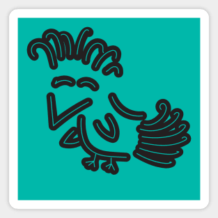 Loopy Bird (CALM) Magnet